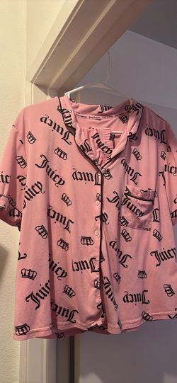 Juicy couture pink pajama set