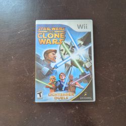 Wii Clone Wars Star Wars 