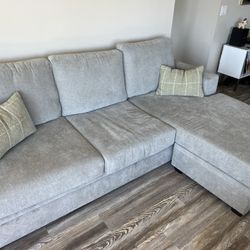 Bonaterra Living Spaces Couch 97” Sleeper Sofa 