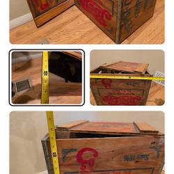 Old Wooden PEPSI CRATE