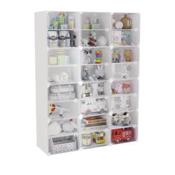 96 Pairs Stackable Shoe Storage Cabinet