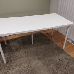 IKEA LINNMON desk table with 5 ADILS legs