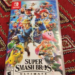 Super Smash Bros Ultimate Game Nintendo Switch