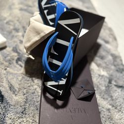 VALENTINO GARAVANI Flip Flop In Blue