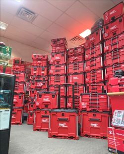 Milwaukee packout rolling base with drawer,each item priced separately, NEW, Financing available