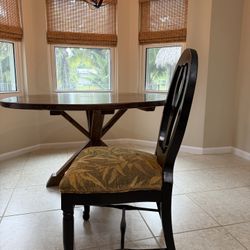 6 Wood Side Chairs 