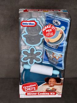 New Little Tikes Creative Chefs Winter Cookies Kit