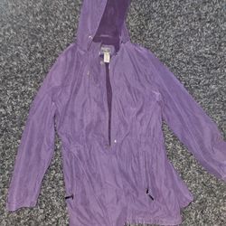 Womens Purple Jacket Size M
