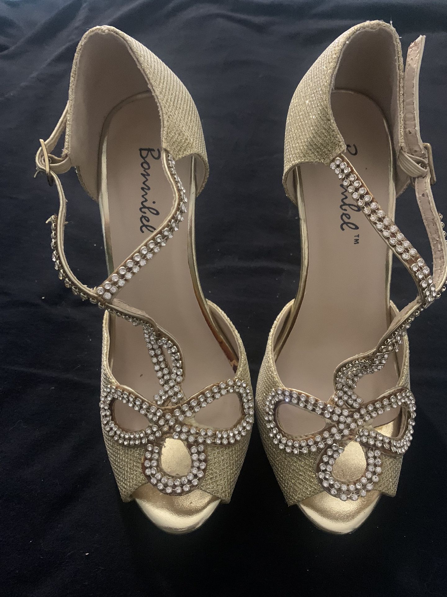 Bommilel Elegant Sandals , Gold