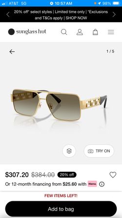 VERSACE SUNGLASSES