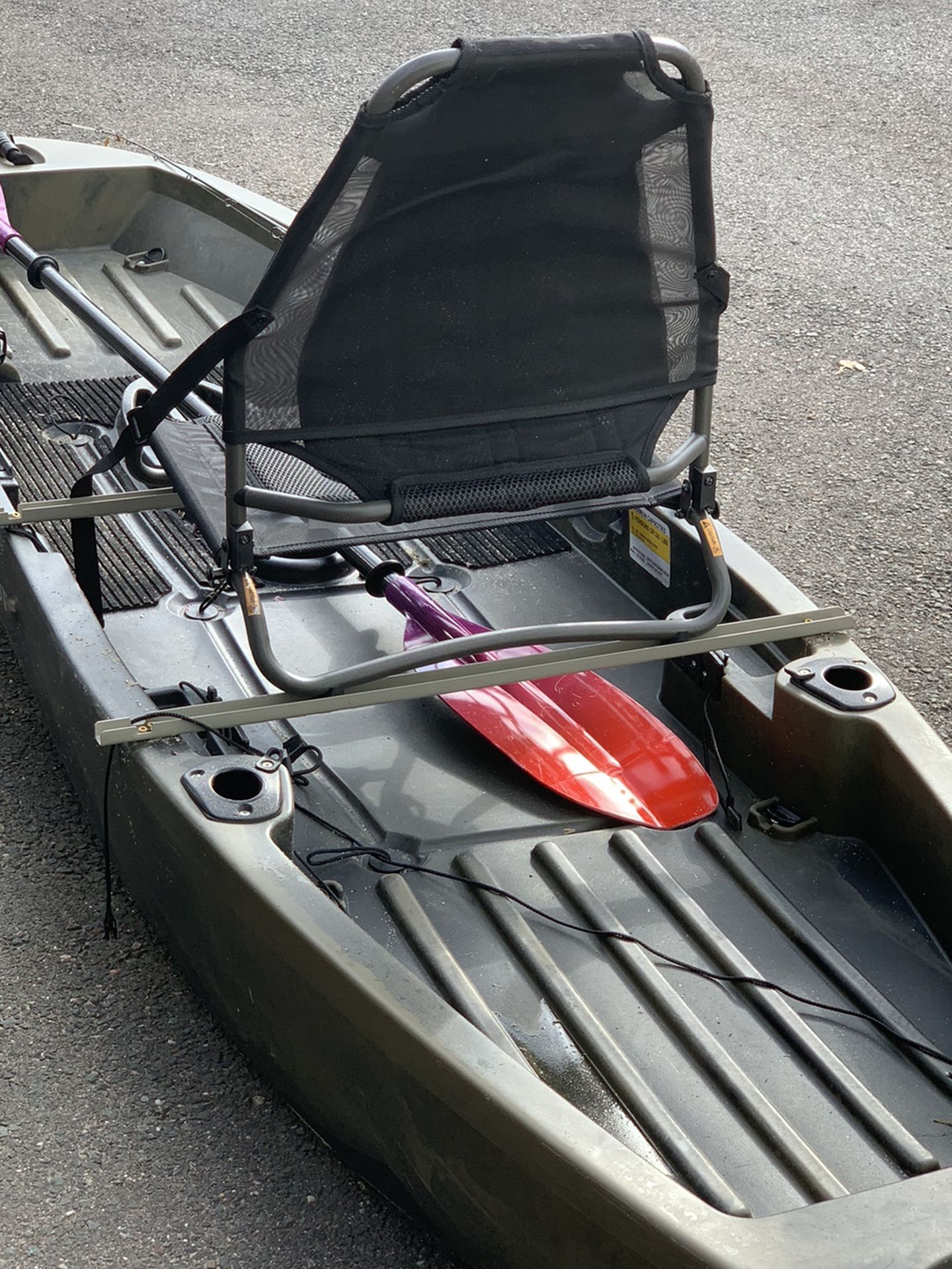 Ascend 10 T Kayak, Modified Lift With Penn Wrath Reel