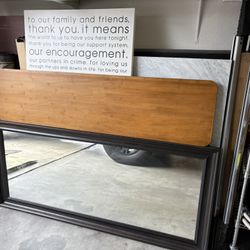 Free - bed frames, headboards and foot boards, large mirror