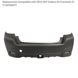 2013-2017 Subaru Crosstrek Primered Rear Bumper