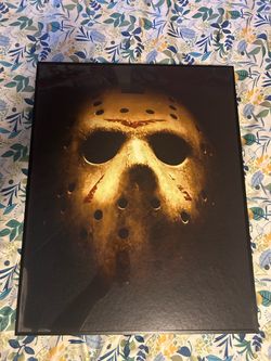 Friday the 13th Jason Mask Framed Print