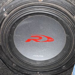 Alpine SwR 1042D 10” DVC Subwoofer In Ported Carpeted Enclosure kX300.2 Kicker Amplifier 