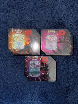Pokemon Destined Rivals Tins 200$ For Set Of 3