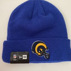 Los Angeles Rams New Era Adult Beanie (One Size Fits Most)