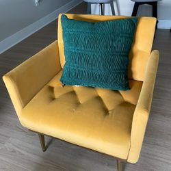Mustard Colored Accent Chair