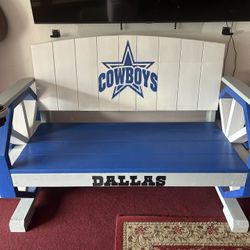Cowboys Bench  