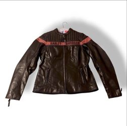 Harley Davidson woman leather jacket