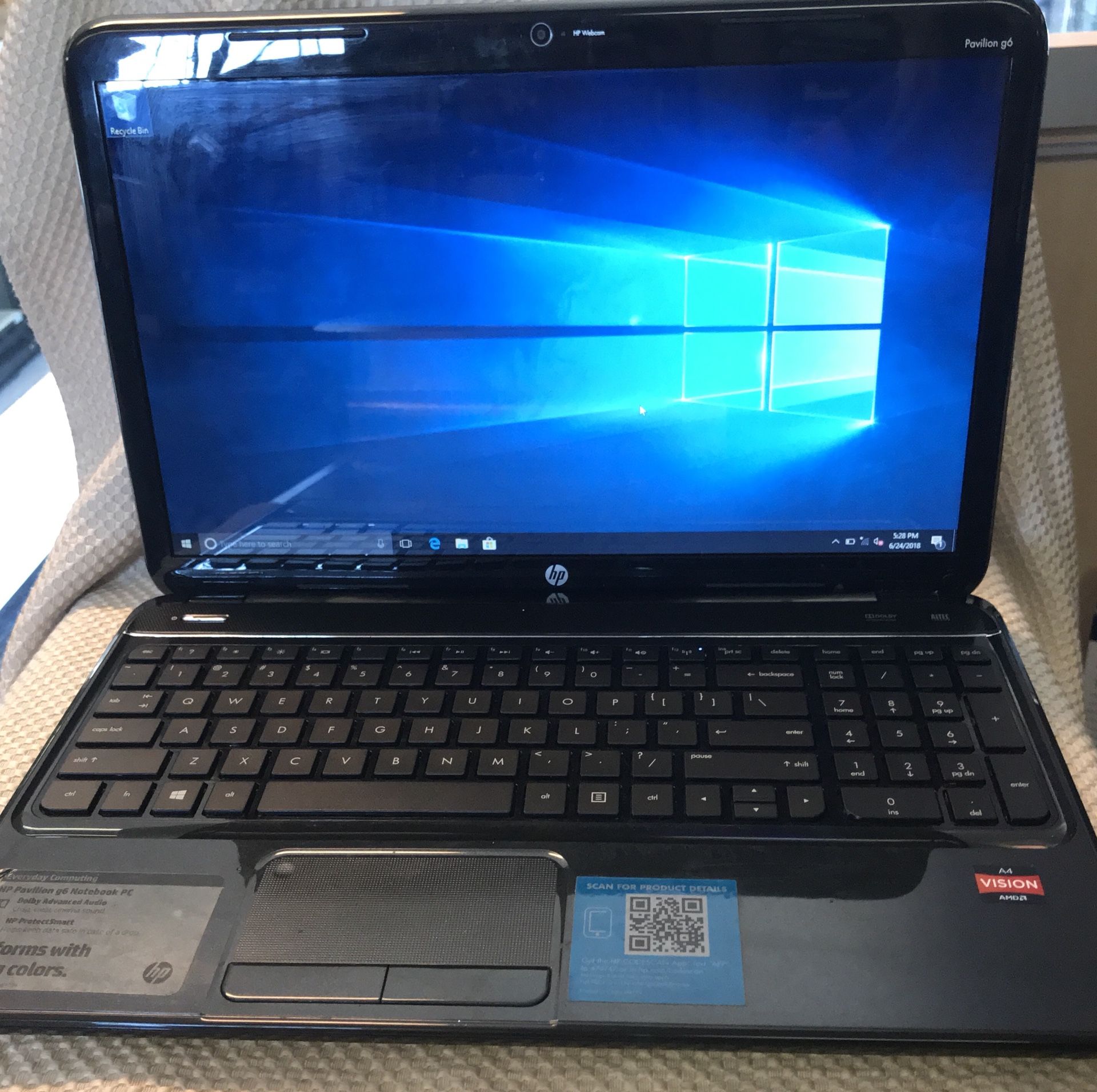 hp laptops pavilion g series