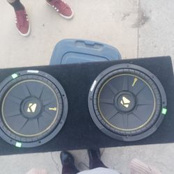 Or Best Offer..... 12 In Kicker Comps Subwoofers