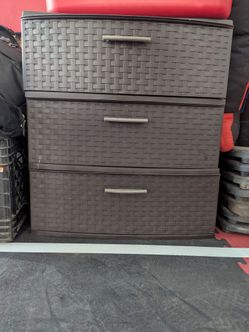 plastic drawer unit