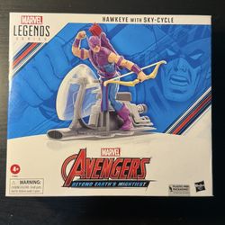 Marvel Legends Hawkeye With Sky Cycle 