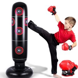 Inflatable Punching Bag for Kids - 63"