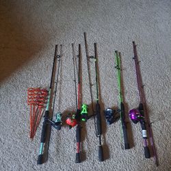 Fishing Poles And Holders