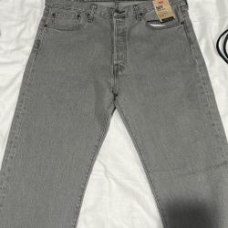 Gray 501s 34x36 Brand New Good Condition Wit Tags