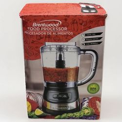 Brentwood Appl. FP-549BK 3-Cup Food Processor