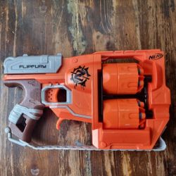 Nerf Zombie Strike Flipfury Blaster 12 Darts Included 