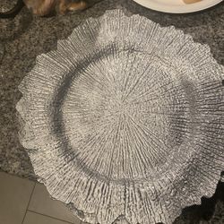 Silver Decor Plates