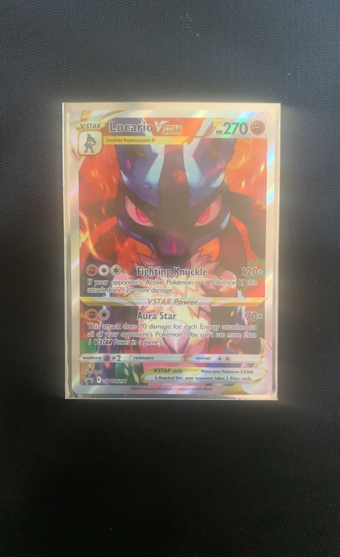 Lucario VSTAR - SWSH291 - SWSH: Sword & Shield Promo Cards (SWSD) Pokemon Card Single