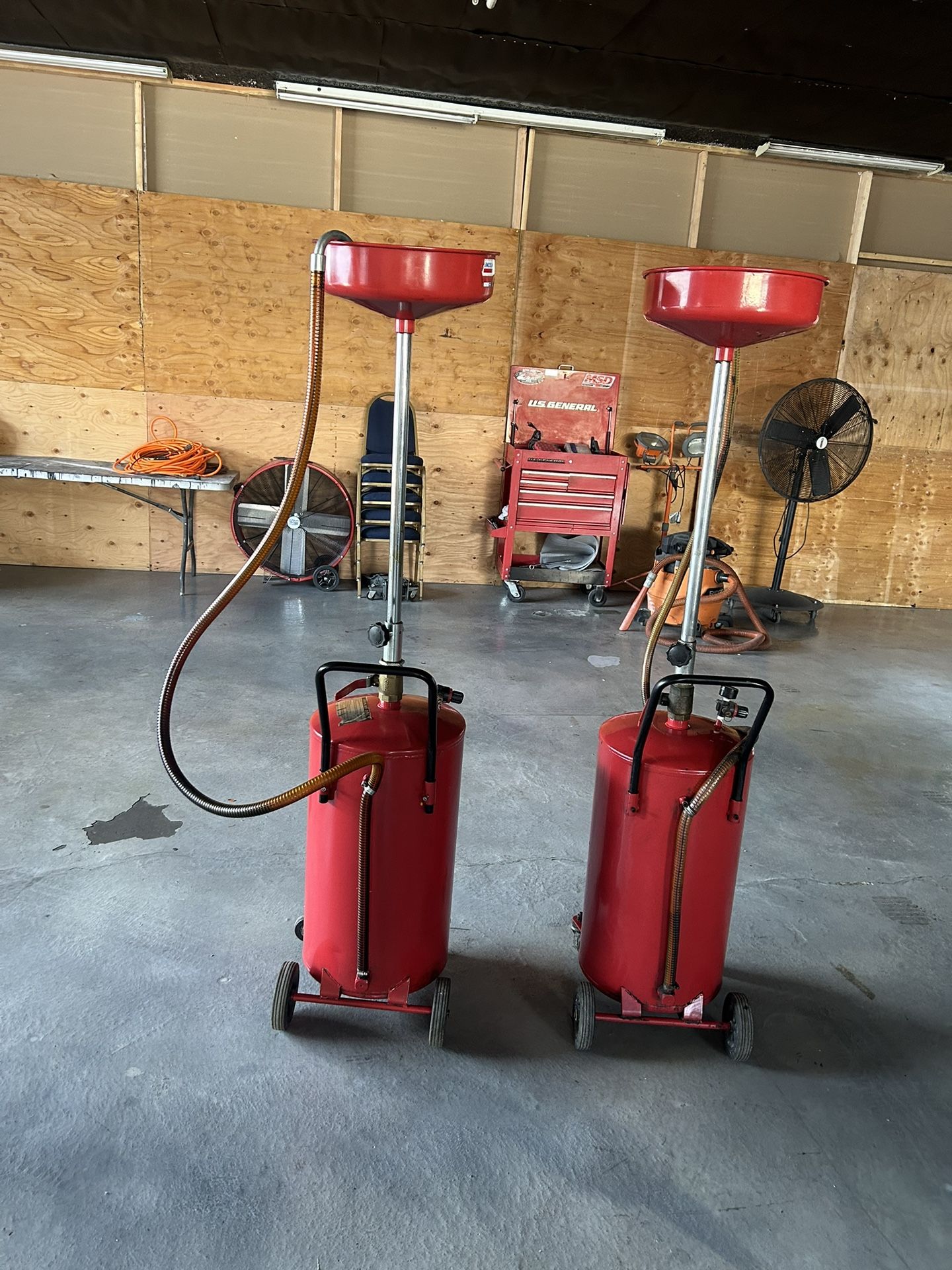 Portable Oil Drain Tank