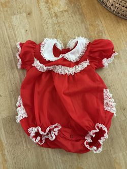Vintage Baby Girl Outfit
