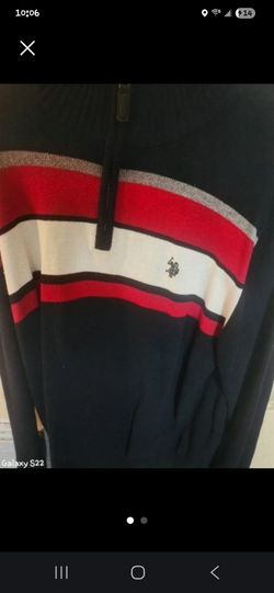 U.S. Polo Assn. Quarter-Zip Knit Sweater