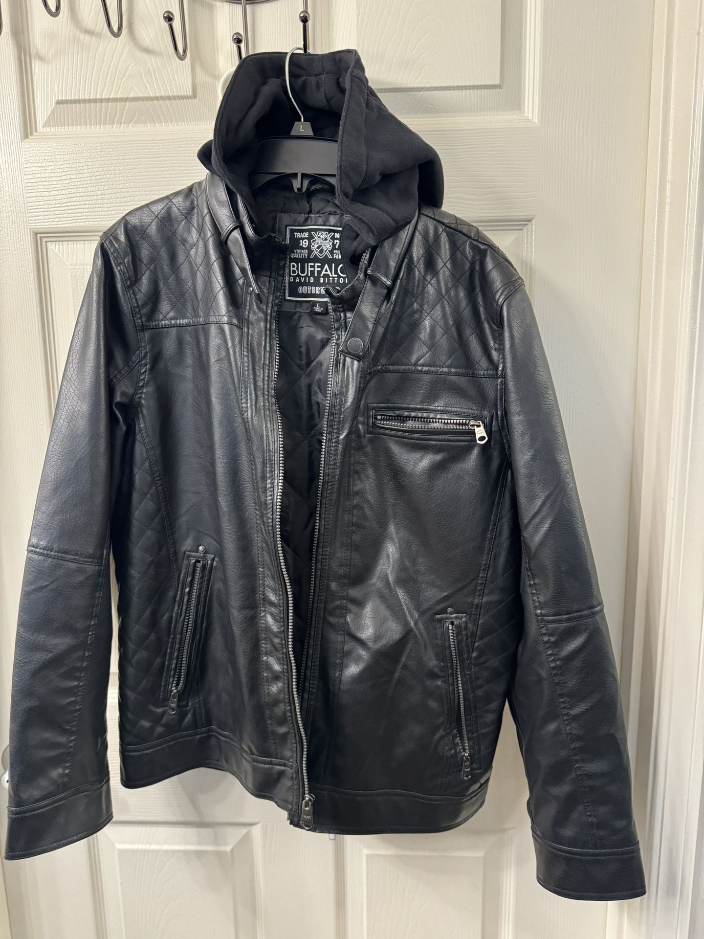 Buffalo David Bitten Trademark 1973 Hooded Bomber Jacket,All Products : American Fashion Style Bags On Sale