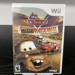 Cars Mater National Wii