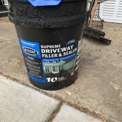 FREE - Driveway Filler & Sealer - 1/3 Full FREE