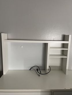 MICKE Add-on unit-high, white, 105x65 cm (41 3/8x25 5/8 ")