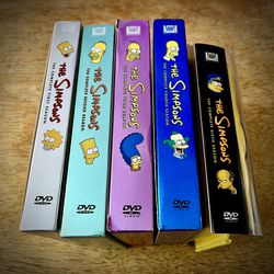 Simpsons and Lord Of The Rings DVDs