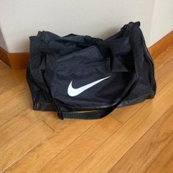 Nike Black Training Duffle Gym Bag