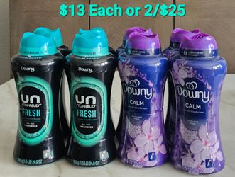 New LARGE 24oz Downy Unstoppables Scent Boosters Beads FRESH CALM