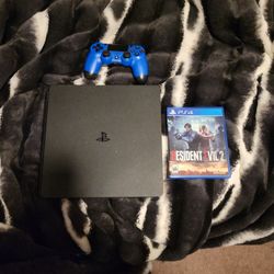 Used Ps4 With Resident Evil 2 Game