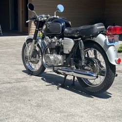 1966 Honda CB 450 Black Bomber
