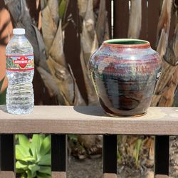 Handmade Ceramic Vase Large (7” Tall)