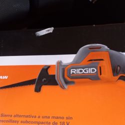 Ridgid 18 Volt 2 And 1/8 Inch Brad Nailer And One Hand Replicating Saw