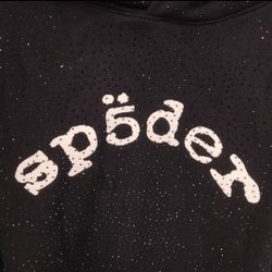 Black Vvs Sp5der Hoodie (SHIPPING ONLY!!)